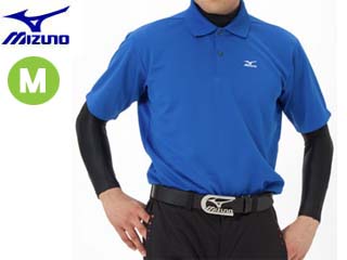 【クリックで詳細表示】Mizuno/ミズノ A87HM050-27 ヴァーチャルボディデザイン半袖シャツ ゴルフ (ブルー) 【Mサイズ】