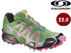 L12761300 SPEEDCROSS 3 CS WOMEN �y22.0�z (�O���[���r�[��/�u���b�N/�Z���[�X)