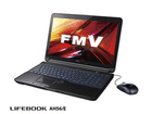 �y�[�����������1�T�ԑO��z�m�[�gPC LIFEBOOK/���C�t�u�b�N FMVA56EB AH56/E �V���C�j�[�u���b�N
