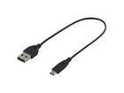 USB2.0�P�[�u��(A to microB) �X���� 0.2m �u���b�N BSMPC12U02BK