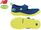 �y���ׂ��܂����zKA206-BLI OUTDOOR �L�b�Y �T���_�� �V���[�Y [�u���[] �y14.0cm�z