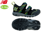 �y���ׂ��܂����z KD554-BMI OUTDOOR �L�b�Y �T���_�� �V���[�Y [�u���b�N�~�����[�O���[��] �y16.0cm�z