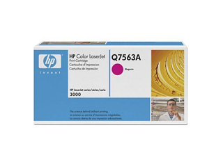 【クリックで詳細表示】hp/ヒューレット・パッカード Q7563A プリントカートリッジ マゼンタ(CLJ3000用)