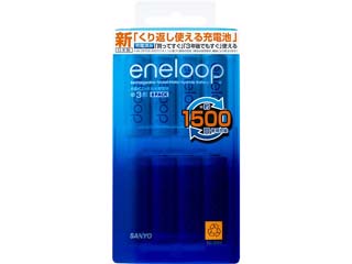 【クリックで詳細表示】【メーカー品切れ中】 ＜br＞ SANYO/三洋電機 eneloop HR-3UTGA-8BP 単3形エネループ