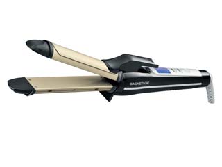 【クリックで詳細表示】KOIZUMI/コイズミ KHC-7100/K マイナスイオン2WAYヘアアイロン ＜バックステージ＞