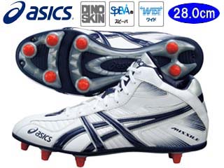 【クリックで詳細表示】asics/アシックス ミサイルSC2-H TAM806(ホワイト/ネイビーブルー) 【28.0cm】