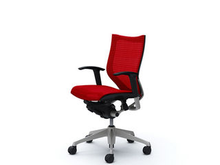 【クリックで詳細表示】【受注生産 納期約5週間 変更・キャンセル不可】 ＜br＞ okamura/岡村製作所 【日本製】【Baron/バロン】 チェア CP83CR-FDH9 レッド