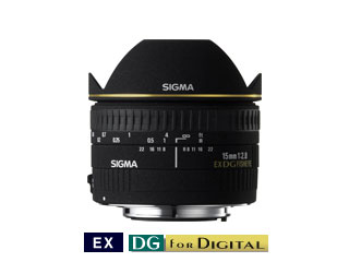 【クリックでお店のこの商品のページへ】SIGMA/シグマ 15mm F2.8 EX DG DIAGONAL FISHEYE(対角線魚眼)for SIGMA 【送料代引き手数料無料！】