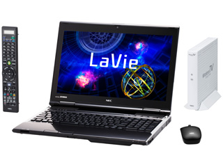 【納期約2週間前後】15.6型ワイド ノートPC LaVie/ラヴィ L クリスタルブラック PC-LL770HS