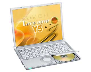 Lets note Y5シリーズ CF-Y5LW8AXR