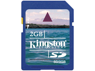 【クリックでお店のこの商品のページへ】キングストンテクノロジー 【納期未定】SD/2GB SDカード 2GB スタンダードモデル