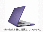 SeeThru Satin for MacBook Pro 15-Aubergine/Purple SPK-MBP15-SEESAT-ABG