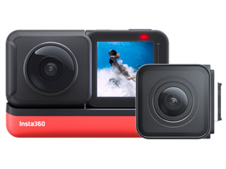 CINAKGP/A Insta360 ONE R ツイン版(360度+4K広角モジュール) レンズ交換対応アクションカメラ