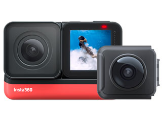 CINAKGP/A Insta360 ONE R ツイン版(360度+4K広角モジュール) レンズ交換対応アクションカメラ