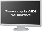 RDT233WLM LED�o�b�N���C�g����23�^�t��HD�Ή��t���f�B�X�v���C �z���C�g