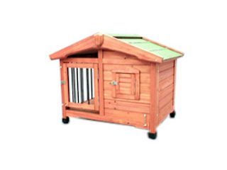 【クリックでお店のこの商品のページへ】アイリスオーヤマ サークル犬舎 CL-860 ブラウン