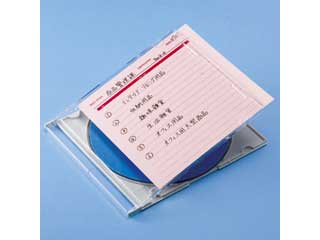 【クリックでお店のこの商品のページへ】サンワサプライ JP-IND6P 手書き用インデックスカード(ピンク)