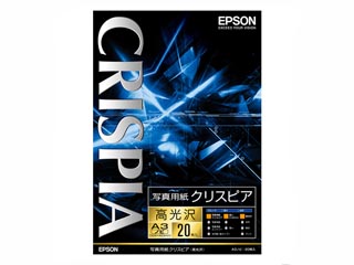 【クリックで詳細表示】EPSON/エプソン KA3N20SCKR 写真用紙クリスピア 高光沢 A3ノビ 20枚入り