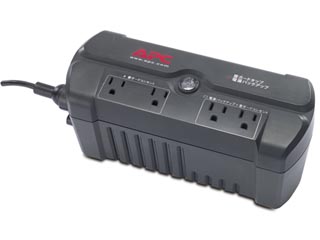 【クリックで詳細表示】※初期不良、修理問合わせは直接メーカーまでお願い致します(電話番号：03-6402-2030) ＜br＞ シュナイダーエレクトリック(APC) BE325-JP SurgeArrest 雷ガードタップ＋電源バックアップ UPS(無停電電源装置)