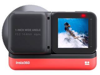 CINAKGP/B Insta360 ONE R 1インチ版(1インチ広角モジュール) レンズ交換対応アクションカメラ