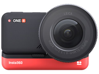 CINAKGP/B Insta360 ONE R 1インチ版(1インチ広角モジュール) レンズ交換対応アクションカメラ