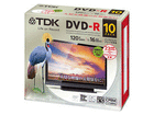 DVD-R �^��p DR120DPWC10UE 10�� 5mm�X�����P�[�X