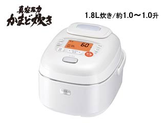 RC-18VXE(W)�^�󈳗�IH�ۉ��� 1.8L����(1.0��)�p�[���z���C�g
