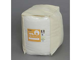 【クリックで詳細表示】アイリスオーヤマ 【掛け布団】 ダブル 羊毛混 FYK-D