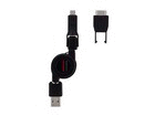 SW-CA06-MKFM/BK FOMA/SoftBank�Ή� �}���`�R�l�N�g�P�[�u�� �u���b�N
