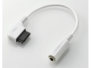 【クリックで詳細表示】エレコム MPA-CA2WH ケータイ用オーディオ変換アダプタ[ケーブルタイプ：8cm] ホワイト
