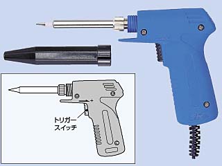 【クリックで詳細表示】TAIYO/太洋電機産業 【goot/グット】TQ-77 即熱はんだこて(ピストル型)