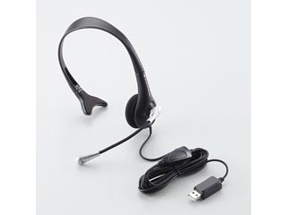 【クリックで詳細表示】ELECOM/エレコム HS-GMHP05UBK ゲーム用USBヘッドセット ブラック
