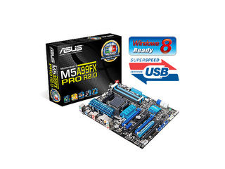 【クリックで詳細表示】ASUS/エイスース 新R2.0シリーズ AMD 990FX＋AMD SB950チップセット搭載ATXマザーボード M5A99FX PRO R2.0 ＜br＞ 納期にお時間がかかる場合があります