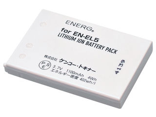 【クリックで詳細表示】KENKO/ケンコー N1022 ニコン用デジカメバッテリー EN-EL5対応 ＜br＞ 【納期にお時間がかかります】