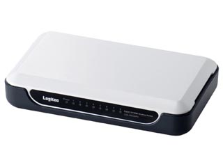 LAN-SW08/PH 10/100Mbps �X�C�b�`���OHUB 8�|�[�g �z���C�g