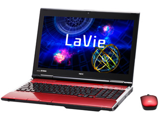 【納期約2週間前後】15.6型ワイド ノートPC LaVie/ラヴィ L クリスタルレッド PC-LL750HS6R