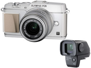 【クリックで詳細表示】OLYMPUS/オリンパス OLYMPUS PEN E-P5 ズームレンズキット(ホワイト) 【送料代引き手数料無料！】