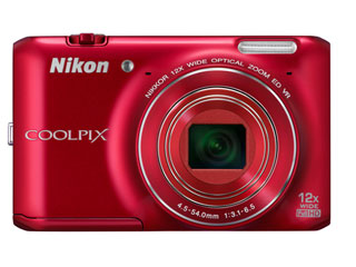 【クリックで詳細表示】Nikon/ニコン COOLPIX S6400 RD(グロッシーレッド) クールピクス 【送料代引き手数料無料！】