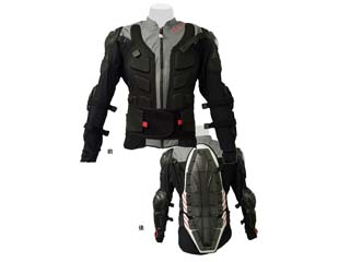 【クリックで詳細表示】NORTH PEAK/ノースピーク YM1400 鎧武者ボディプロテクター (ブラック) 【Mサイズ】