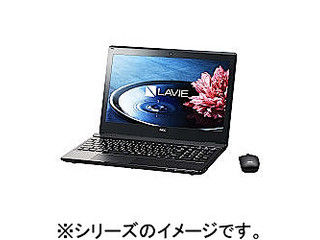 15.6型ノートPC LAVIE(ラヴィ) Note Standard NS350/BAB PC-NS350BAB クリスタルブラック