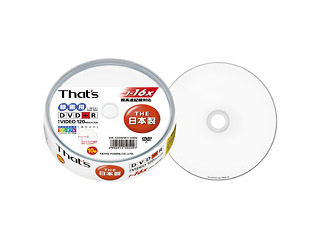 DR-120WWY10BN (DVD-R 16�{�� 10���g)