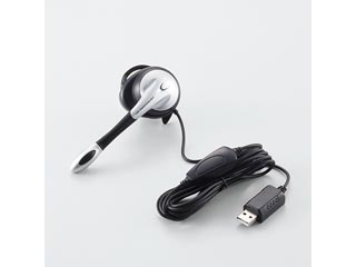 【クリックで詳細表示】ELECOM/エレコム HS-GMEP02USV ゲーム用USBヘッドセット シルバー