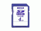 SDH-S4G SDHC�������[�J�[�h 4GB Class/�N���X6