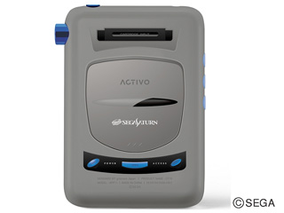 ACTIVO-CT10-SS-GRY(グレー) オーディオプレーヤー ACTIVO CT10 セガサターン 【数量限定】