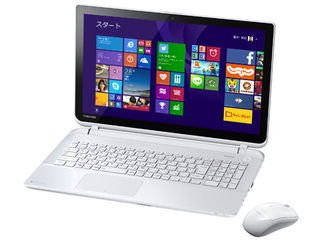 15.6型タッチ対応スタンダードノートPC dynabook/ダイナブック T85/PW リュクスホワイト PT85PWP-HHA