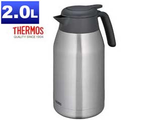 【クリックでお店のこの商品のページへ】THERMOS/サーモス THS-2000(SBK) ステンレスポット2.0L(ステンレスブラック)