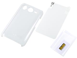 【クリックでお店のこの商品のページへ】ray-out/レイ・アウト HTC Desire SB 001HT用ハードコーティングシェルジャケット/クリア