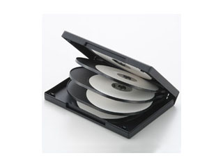 【クリックで詳細表示】ロアス DVDケース(5枚セット) DVD-NA001-5BK