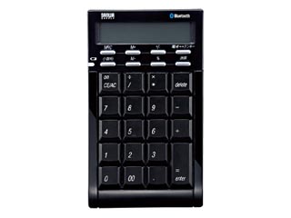 【クリックで詳細表示】サンワサプライ NT-MBT01BK Bluetooth/ブルートゥーステンキー Mac用