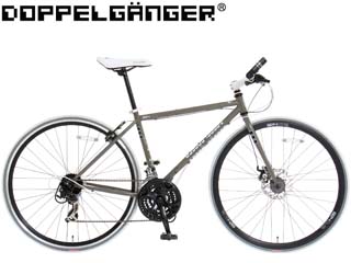 【クリックで詳細表示】メーカー直送品のため【単品購入のみ】【クレジット決済のみ】 ＜br＞ Doppelganger/ドッペルギャンガー 824 700c 折畳みクロスバイク DUE/デュー (グーズグレイ) ＜br＞ 【北海道・沖縄・離島不可】【日時指定不可】商品になります。